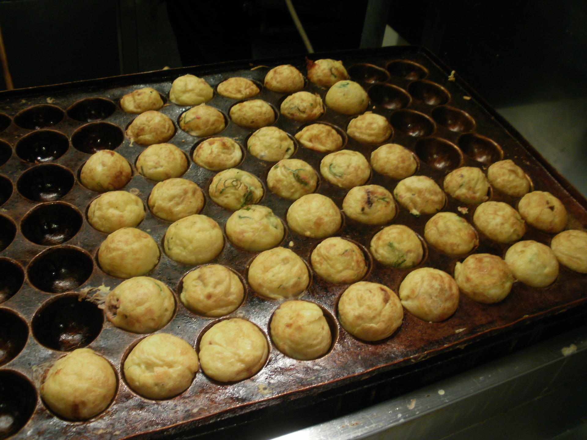 ユニバーサルシティウォーク大阪たこ焼きミュージアム内の「たこ家道頓堀くくる」: 気まぐれ親父の気分は上々♪